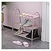 Stojak na buty 2/3 Tier Żelazny stojak na buty Nordic Luxury Shoes Półka do przechowywania Organizer Rack Stojak oszczędzający miejsce Wejście do domu Korytarz Półka na buty (kolor: różowe złoto, rozmiar: 3 poziomy)