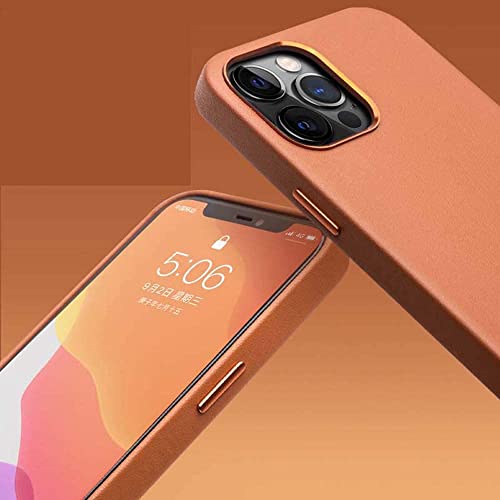 Étui en cuir iPhone 12 Pro bleu : évitez les bris d'écran et objectifs - 3