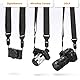 SMALLRIG Kameragurt Universal Kamera Tragegurt Verstellbarer Schultergurt Gurt Camera Strap für Canon für Nikon für Sony für Fujifilm für Olympus DSLR SLR - 2428