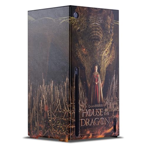 Enveloppement de console Xbox Series X House of the Dragon affiche et sigils