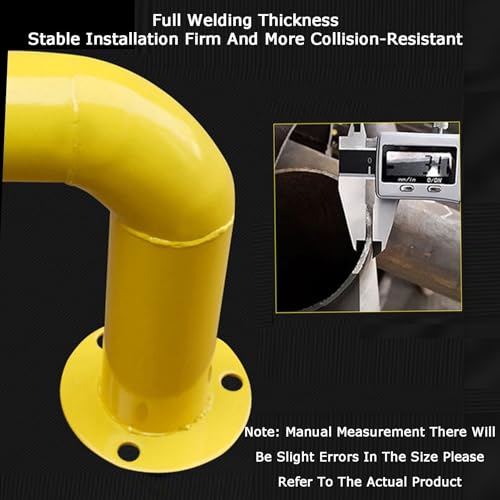Bornes de sécurité robustes en forme de U dispositif protection garage