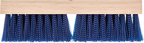 Image of Carlisle FoodService Products 36193P14 Blue Color, 10 inch Polypropylene Deck Scrub Brush (Pack of 12)