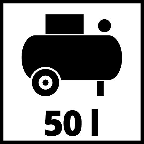 Einhell 50L Oil Lubricated Air Compressor - 8 Bar, 116 PSI, 240V, 1500W Long Life Motor, Pressure Reducer, Safety Valve - TC-AC 190/50/8 Compressed Air Pump for Workshops with 3 Year Warranty 11 Einhell 50L Oil Lubricated Air Compressor - 8 Bar, 116 PSI, 240V, 1500W Long Life Motor, Pressure Reducer, Safety Valve - TC-AC 190/50/8 Compressed Air Pump for Workshops with 3 Year Warranty - Image 11