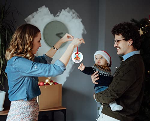 Whstsign Babys First Christmas Ornament 2022 My First Christmas Ornament Cute Deer Babies 1St Christmas Ornament Baby Girl Boy First Christmas Tree Ornament Gifts For Newborn New Parents Baby Shower #TOP2