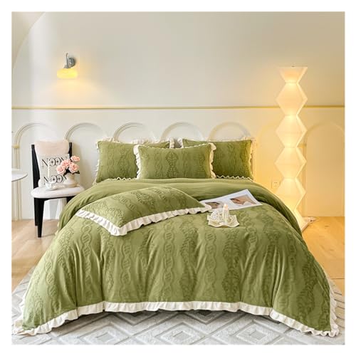 QuKan Milk Velvet Carving Bedding