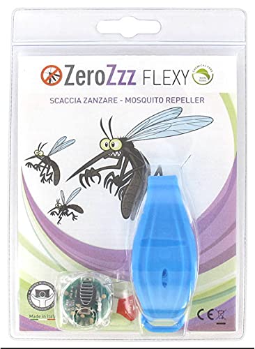 zerozzz antimosquitos pulsera Flexy, azul