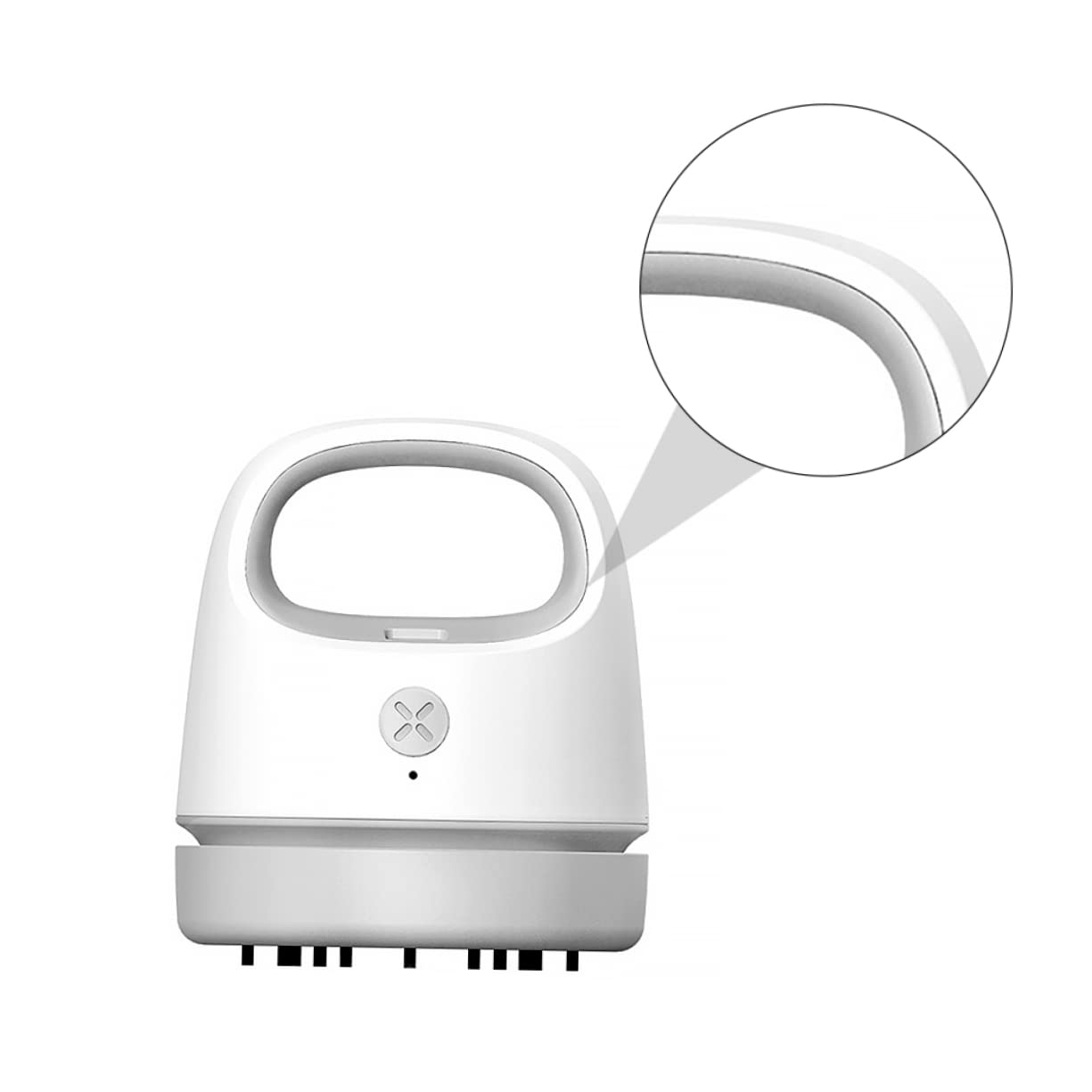 IMIKEYA Aspirapolvere Portatile Mini Aspirapolvere da Scrivania Ricarica USB USB Pulitore per Polvere Efficiente Basso Rumore Due Velocità