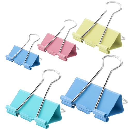 Pinces à papier et trombones colorés OWLKELA pour simplifier vos révisions
