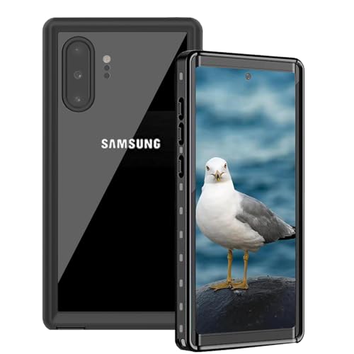 Sfulatdc - Custodia impermeabile per Galaxy Note 10 + 5G, IP68, resistente allo sporco, antiurto, con protezione schermo integrata per Samsung Note 10 Plus