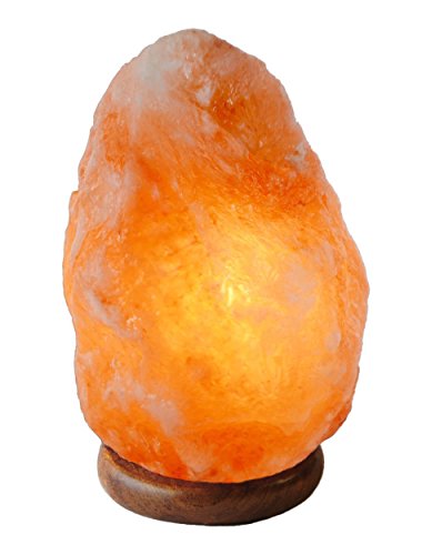 Amazon | Himalayan塩ランプNatural Glow Crystal Rock with UL Listed