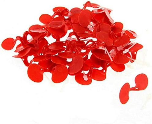 50pcs pheasant poultry chicken blinders Glasses Avoid Hen hurt Anti-Pecking farm Pinless Peepers with Pliers Chicken Peepers Eye Glasses Pheasant Poultry Blinders Spectacles Anti-Pecking Plie