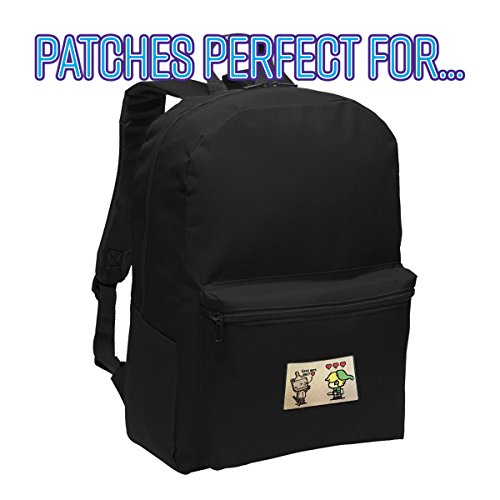 "Heart Seeker" Funny Classic Movie & Video Game Parody - Novelty Iron On Patch Applique #TOP2