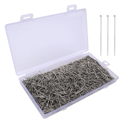 1500Pcs Straight Pins for Crafts Sewing Pins,1 Inch Dressmaker Pins,Stainless