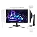 Samsung 32-Inch Odyssey G3 (G30D) Series FHD Gaming Monitor, 1ms, 180Hz, AMD FreeSync, Adjustable Stand, Black Equalizer, Virtual Aim Point, Eye Saver Mode, Flicker-Free, LS32DG302ENXZA