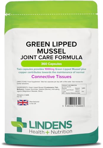 Lindens Green Lipped Mussel Capsules