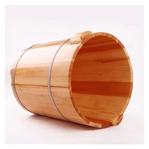 Tina para pies de madera maciza para spa y masaje miniatura 4