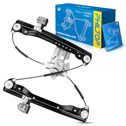 Image of PHILTOP Front Left Driver Side 749-974 Power Window Regulator without Motor