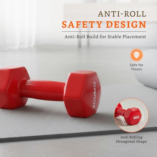 Image of Amazon Brand - Solimo Vinyl Dumbbell