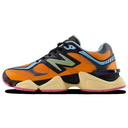 New Balance 9060 - Men's (Orange/Black/Blue)2