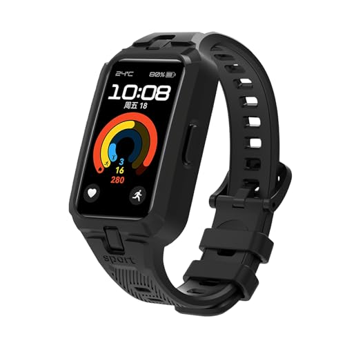 [Asvufeyy] oh for Huawei band 10/band 9/8 p̌^VR t@[EFC oh10/9/8 xgh~ƑϖՐ VRxgɑΉ - ubN