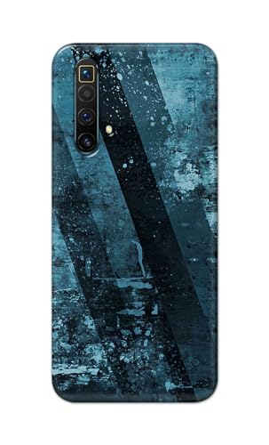 Image of Printed Hard Back Cover for Realme X3 | X3 SuperZoom Back Cover (Rugged Background -J1) -190724(EA)