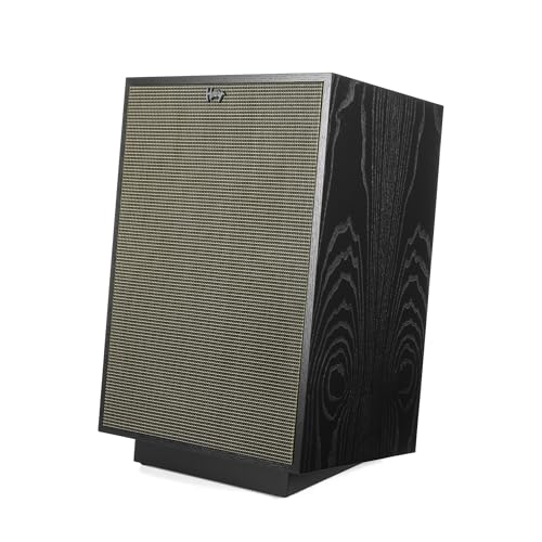 Image of Klipsch Heresy IV Heritage Premium Floorstanding Horn-Loaded Speakers in Black Ash- Pair