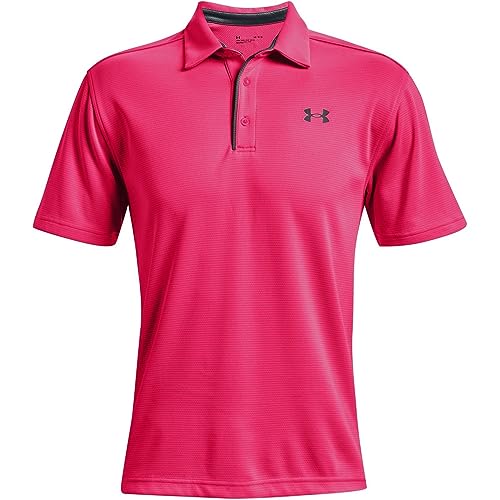 Image of Under Armour Men's Polyester Solid Tech Polo | T-Shirt | 1290140-001