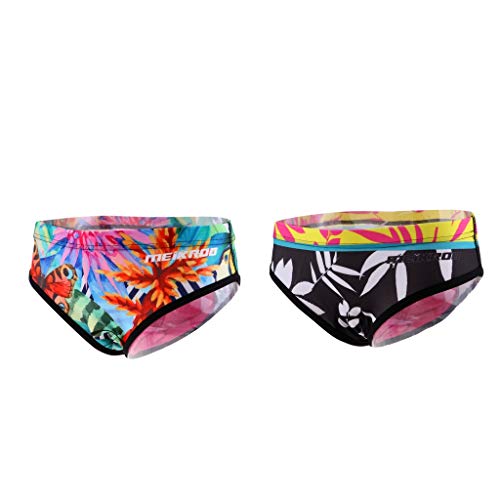 YIJU Andar de Bicicleta Roupa íntima Acolchoada de Bicicleta Ciclismo Briefs Shorts Calças Coloridas