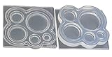 Silicone Mold, Miniature Pancakes Mold, for UV Resin, Epoxy and Clay, Floree C-693