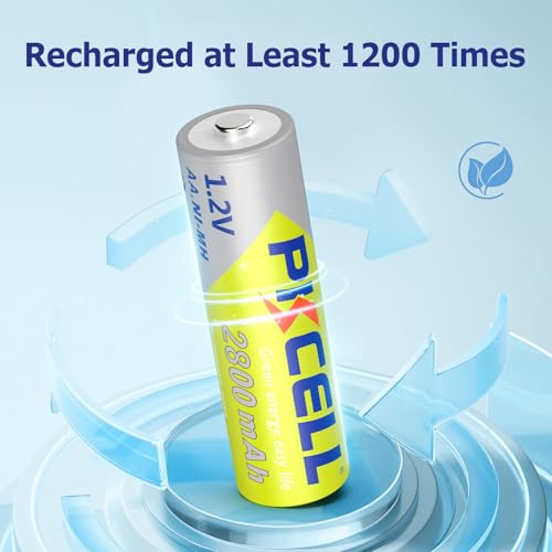Baterías recargables AA PKCELL 1.2V 2800mAh x6 miniatura 5