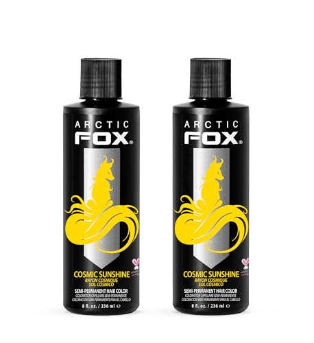 Image of ARCTIC FOX Semi-Permanent Hair Dye Cosmic Sunshine - Vegan - 2 x 8 oz