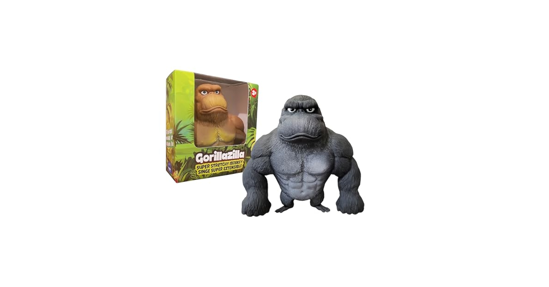 小物 monkey gorilla Amazon.com: Hapros Jumbo Gorillazilla Stretchy Monkey Toy