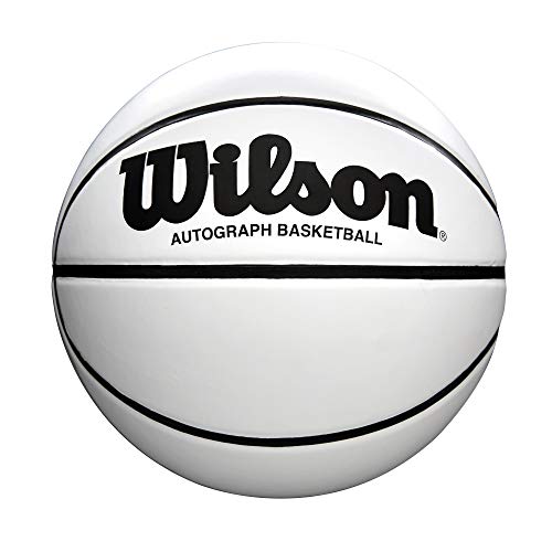 Wilson Autograph Ballon de Basket Officiel 74,9 cm en cuir synthétique durable