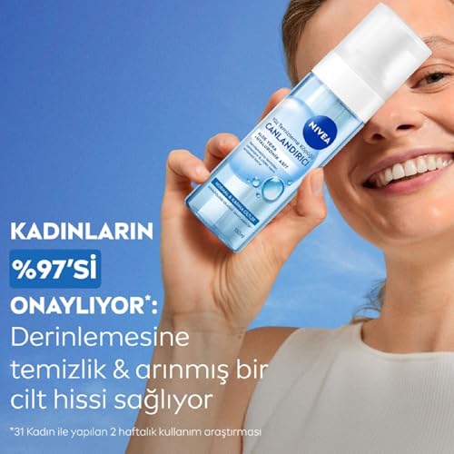 NIVEA Erfrischendes Gesichtsreinigungsmousse, 150 ml, Gesichtsreinigungsschaum mit Aloe Vera und feuchtigkeitsspendender und beruhigender… – Ansicht 6