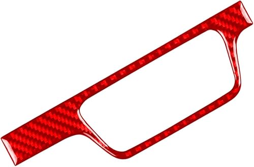 Miniatura 5 de Lirun Car Headlight Switch Panel Frame Vent Button Decoration Inner Cover Trim Fit For Kia Forte Cerato K3 2019 2020 2021 2023, Red (Fit Right-Hand