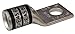 One Hole Lug Compress Connector, 2/0 AWG