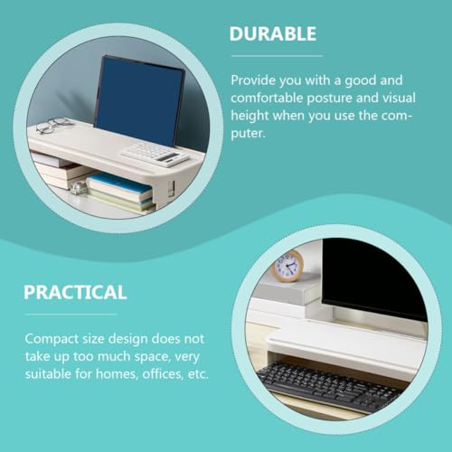 Support de levage informatique ergonomique iplusmile avec base de stockage intégrée - 7