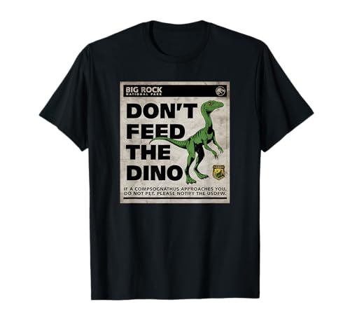 T-shirt Jurassic World Dominion Compsognathus idéal pour look geek au quotidien