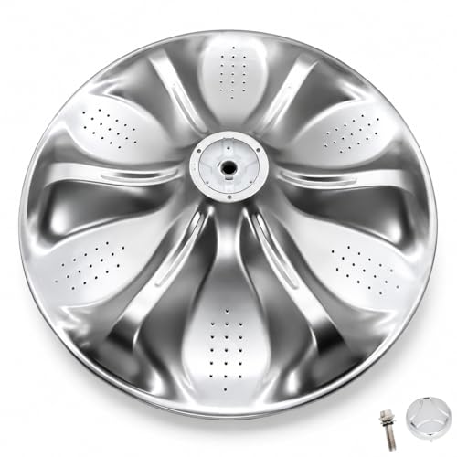 (NEW UPGRADE) AGZ72909711 Agitator Plate with 5006EA3009B Washer Pulsator Cap Compatible with lg...