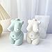 NINHTTNC Large Fat Woman Human Silicone Candle Mold Homemade Art Human Body Statue Aromatherapy Plaster Soap Resin Molud Kit Home Decor
