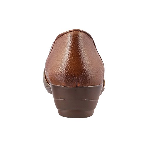 Image of Mochi Women Black Synthetic Pumps (31-8422)