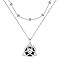 Yinsen Collar Nudo de Bruja Plata de Ley 925 - Collar Colgante Nudo Celta, Creativos Joyería Regalos Para Mujeres