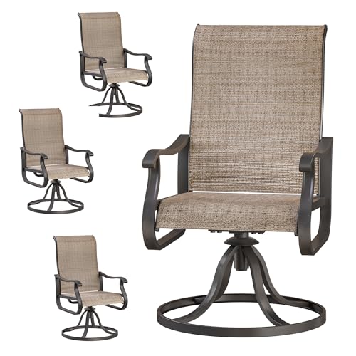 VONZOY Swivel Patio Rocker Chairs
