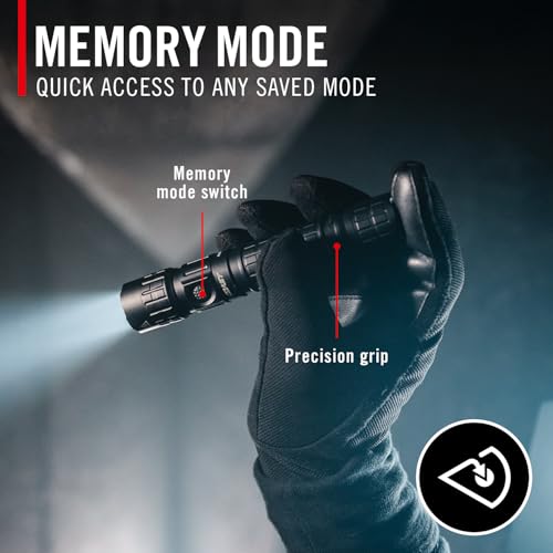 Lampe tactique Coast TX300R pour ne plus manquer de batterie grâce à l'écran - 7