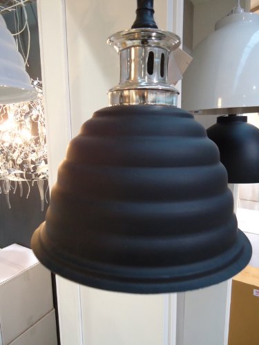 Lightmakers Endustrie Hanging Lamp In Black And Nickel, 11D X 14H" #TOP1