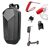 🛴[Capacidad] 3L. Podrá guardar todo lo que necesita a diario. Móvil, llaves, cartera, cargador del patinete… Tamaño ideal, ni grande ni pequeño.