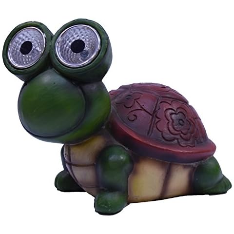 Sea Creations Solar Powered Garden Turtle Figurine Cover