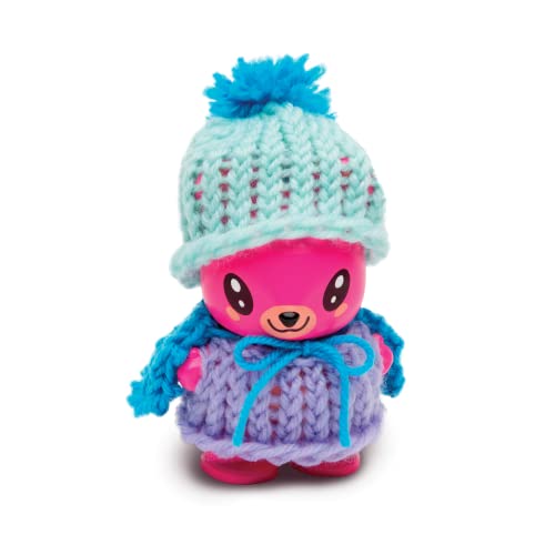 Playmonster 1906 Little Knitty Bittys Bear - Beginner Knitting Craft Kit thumb #2