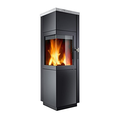 Preisvergleich Produktbild HARK Kaminofen 112 ECOplus Graphit Speckstein