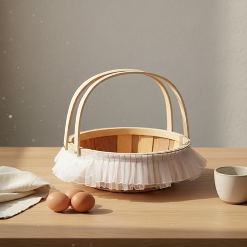 Canasta bandeja cesto de mimbre para detalles de mesa y regalos 6